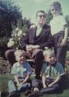 1963 - Dad, Dave, Tim, James