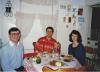 Tim, Sheila, David - Christmas 1987